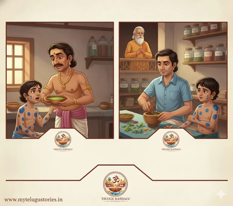 Half-Knowledge is Dangerous Story in Telugu