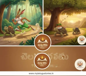 Tortoise and Hare Story in Telugu: 1 అద్భుతమైన Katha! 1 Tortoise and Hare Story in Telugu
