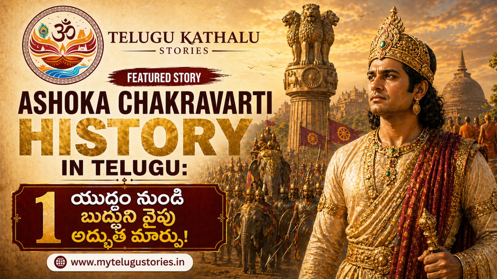 Ashoka Chakravarti History in Telugu